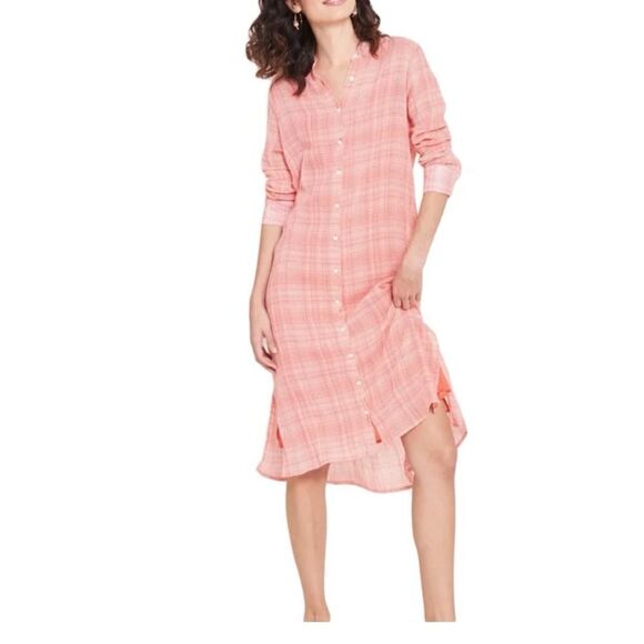 Roberta Roller Rabbit Women's Shelter Island Helina Dress X-Small Red - Picture 1 of 6